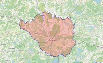 Daugavpilī un pierobežā izsludināts gaisa telpas apdraudējums