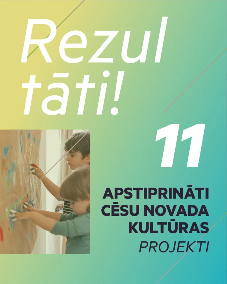 Cēsīs atbalstīs 11 jaunus kultūras projektus: kas plānots novadā