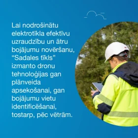 Cēsīs virs elektrolīnijām manīs dronus un helikopterus