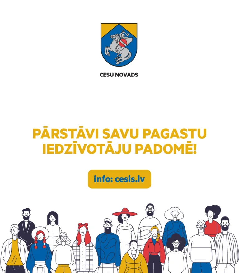 Cēsu novada Priekuļos līdz 23. augustam meklē pārstāvjus