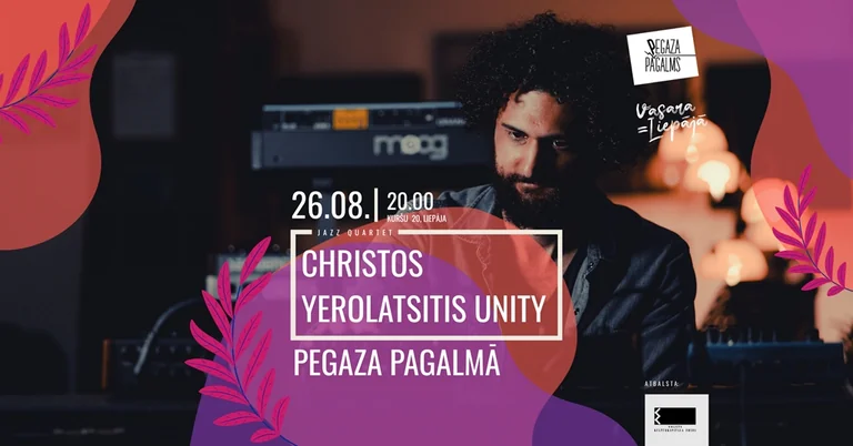 Christos Yerolatsitis UNITY Liepājā 26. augustā: kas jāzina iedzīvotājiem